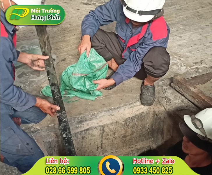 Dịch vụ nạo vét hố ga định kỳ