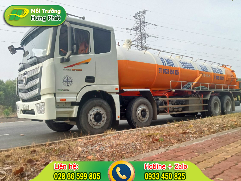 Dịch vụ rút hầm cầu quận 8 uy tín hàng đầu Hưng Phát
