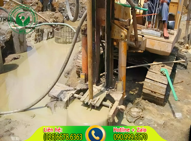 Dịch vụ hút bùn khoan cọc nhồi