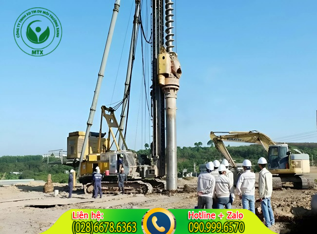 Dịch vụ hút bùn khoan cọc nhồi là gì