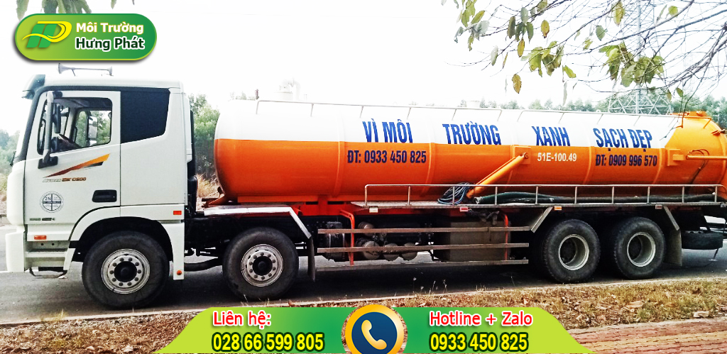 Rút hầm cầu quận Bình Tân Hưng Phát