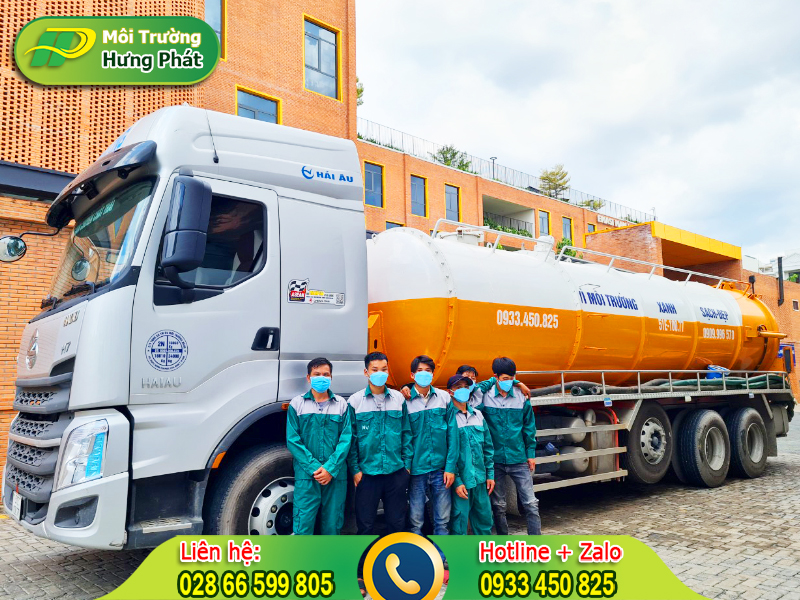 Rút hầm cầu quận Bình Tân